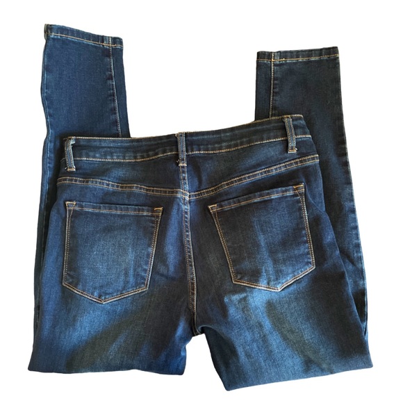 Klique B high rise dark denim skinny jeans style KL335 - Picture 2 of 4